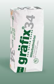 GRAEFIX 34 grau - 25kg Sack