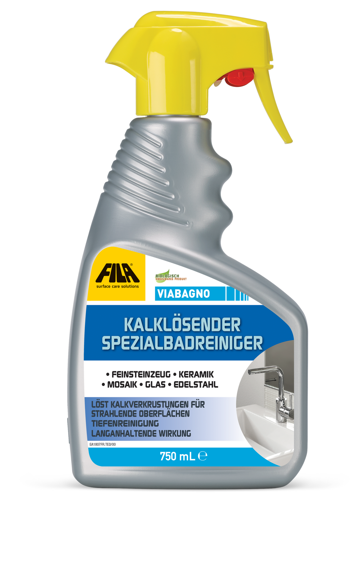 DEEPCLEAN (= VIABAGNO) Kalklösender Spezialbadreiniger 750ml